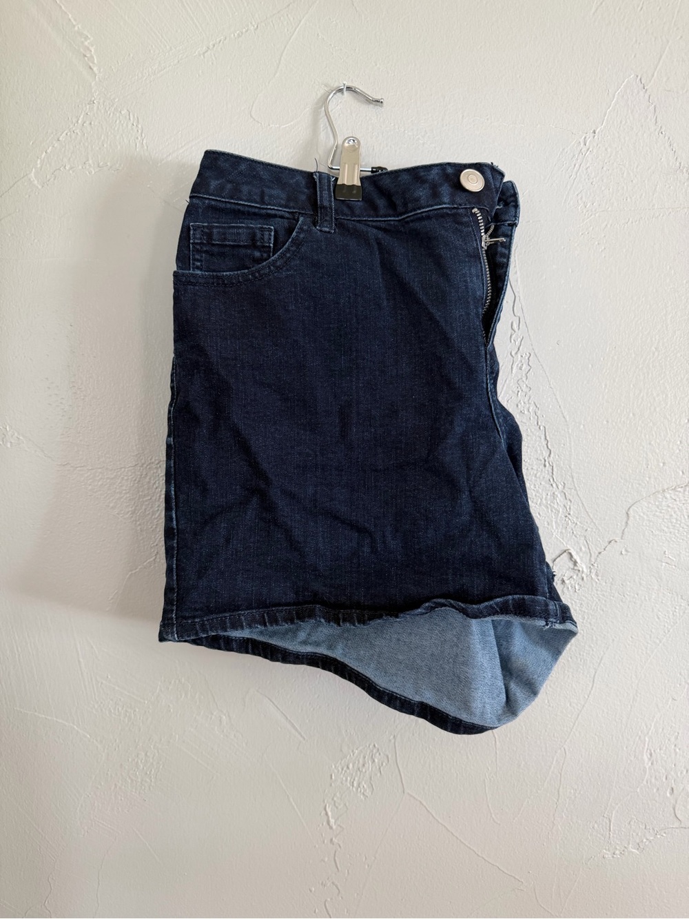 Venezia Dark Blue Denim Jean Shorts